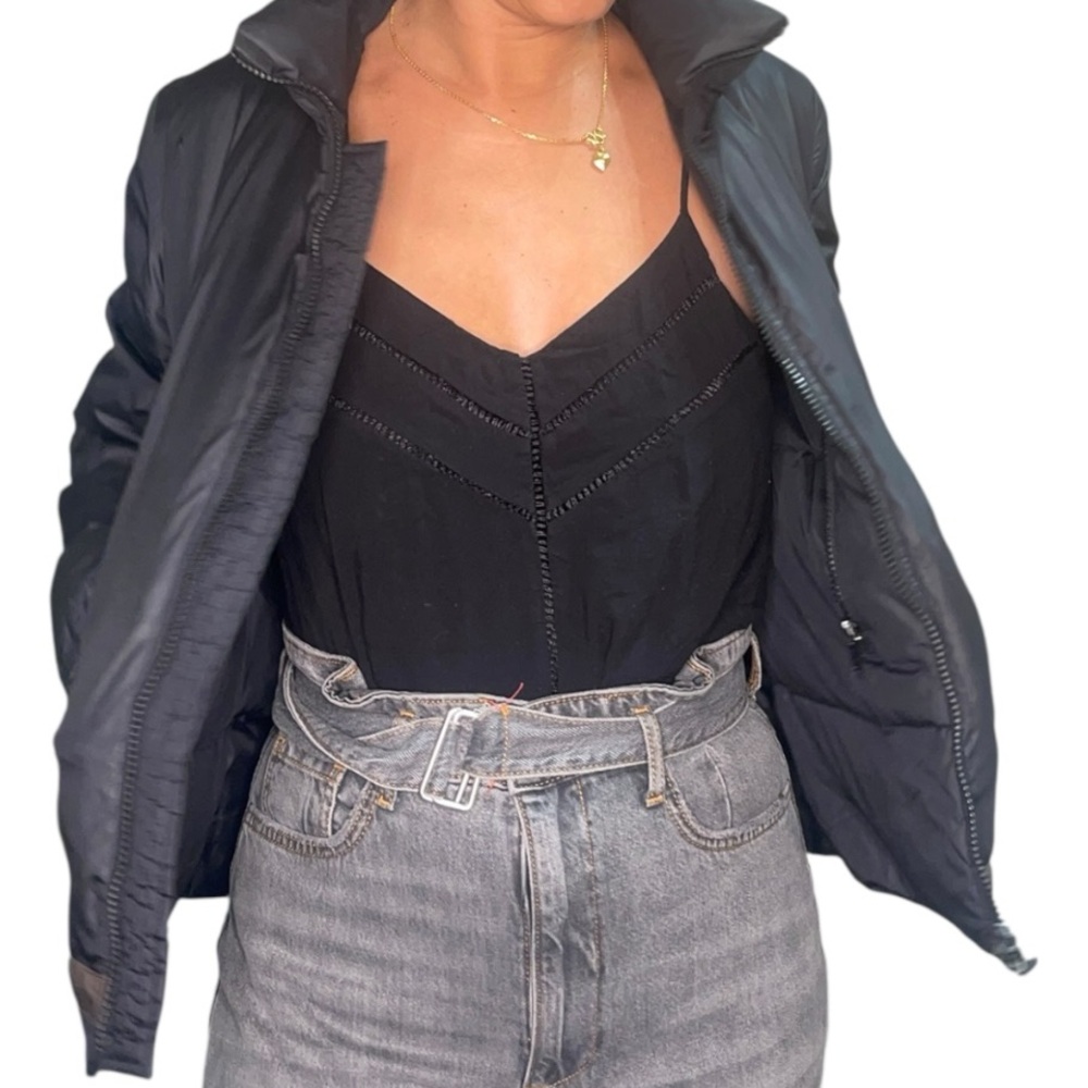 Vintage 90’s Club Monaco Black Puffer Jacket
